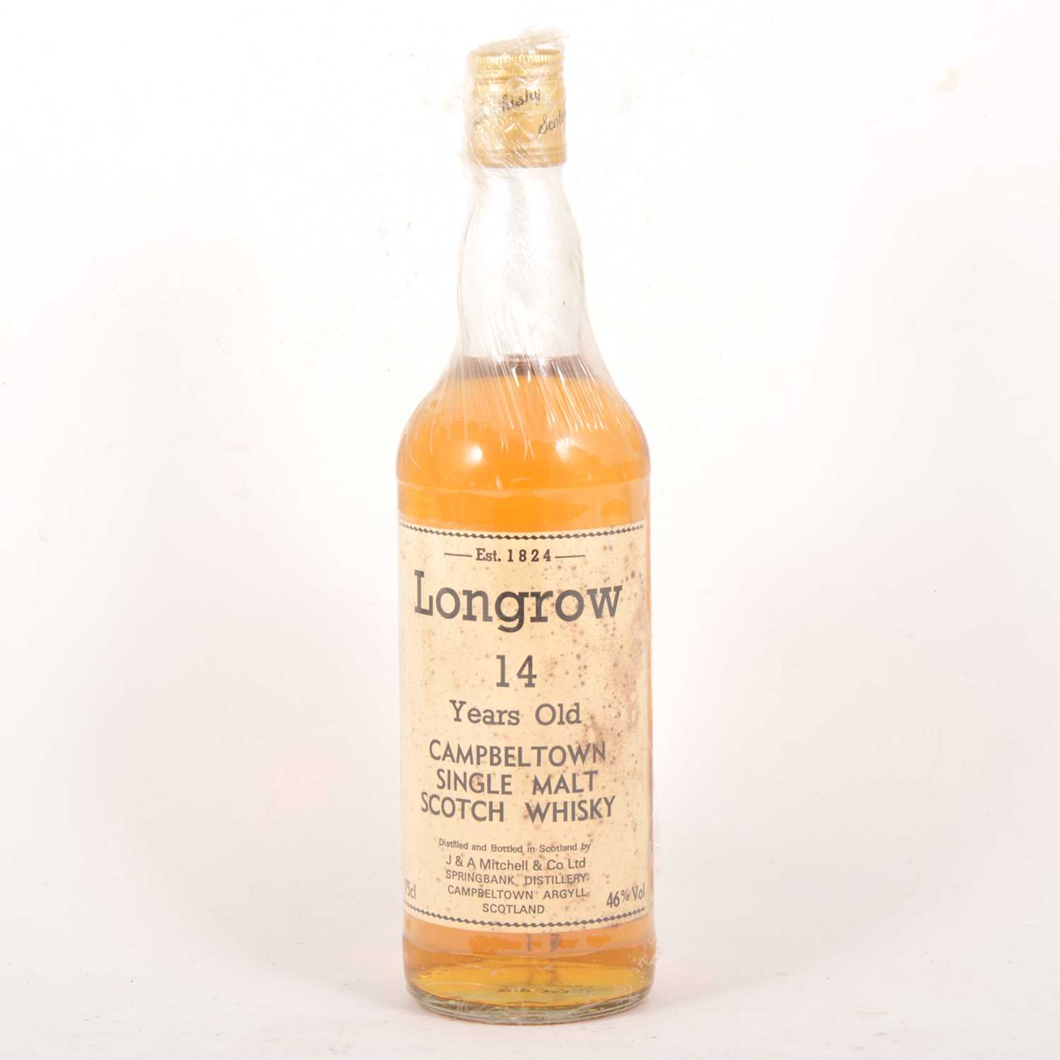 Lot 402 - Longrow, 14 year old, single Campbeltown malt Scotch whisky, 1980s bottling