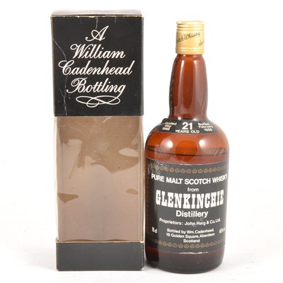 Lot 347 - Glenkinchie 1966, 21 year old, Cadenhead bottling, single Lowland malt Scotch whisky