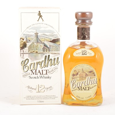 Lot 377 - Cardhu, 12 year old, John Walker & Sons 1980s bottling