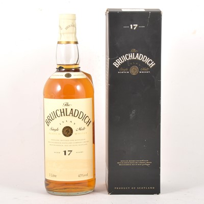 Lot 393 - Bruichladdich, 17 year old, single Islay malt Scotch whisky, 1980s bottling