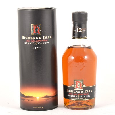 Lot 398 - Highland Park, 12 year old, single Islay malt Scotch whisky, 1990s bottling