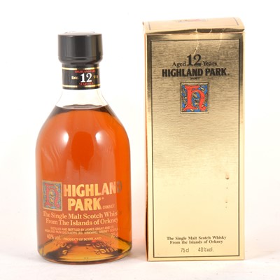 Lot 397 - Highland Park, 12 year old, single Islay malt Scotch whisky, early 1980s bottling