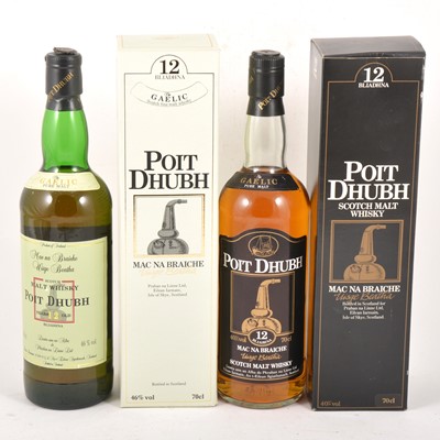 Lot 403 - Poit Dhubh, 12 year old, single Islay malt Scotch whisky, late 1980s and early 1990s bottling