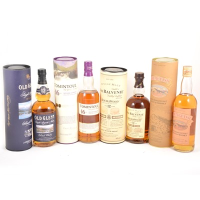 Lot 368 - Four bottles of single Speyside malt whisky