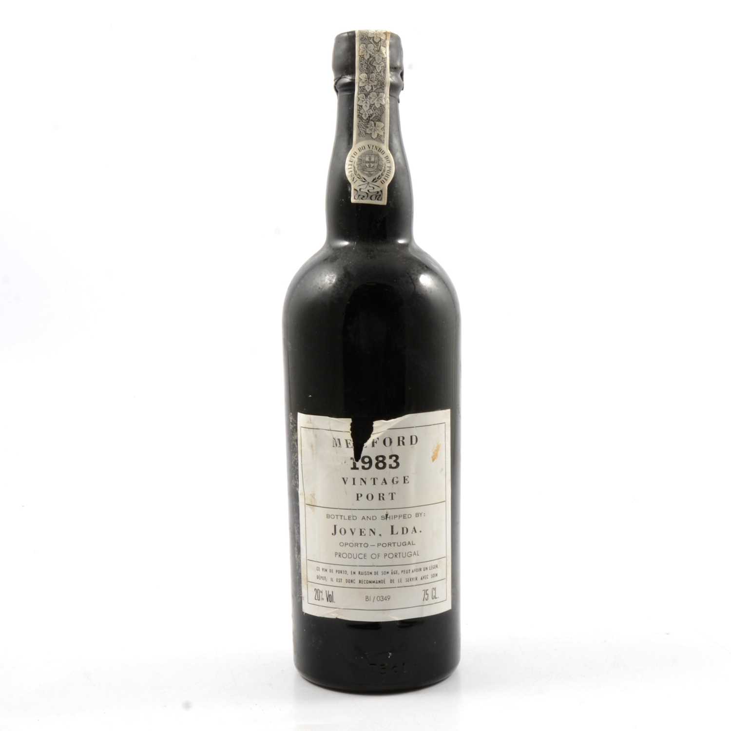Lot 171 - Melford 1983 vintage port.