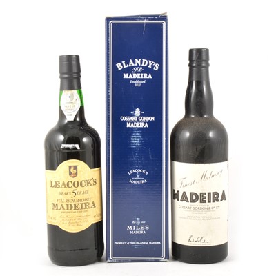 Lot 335 - Three bottles of Madeira