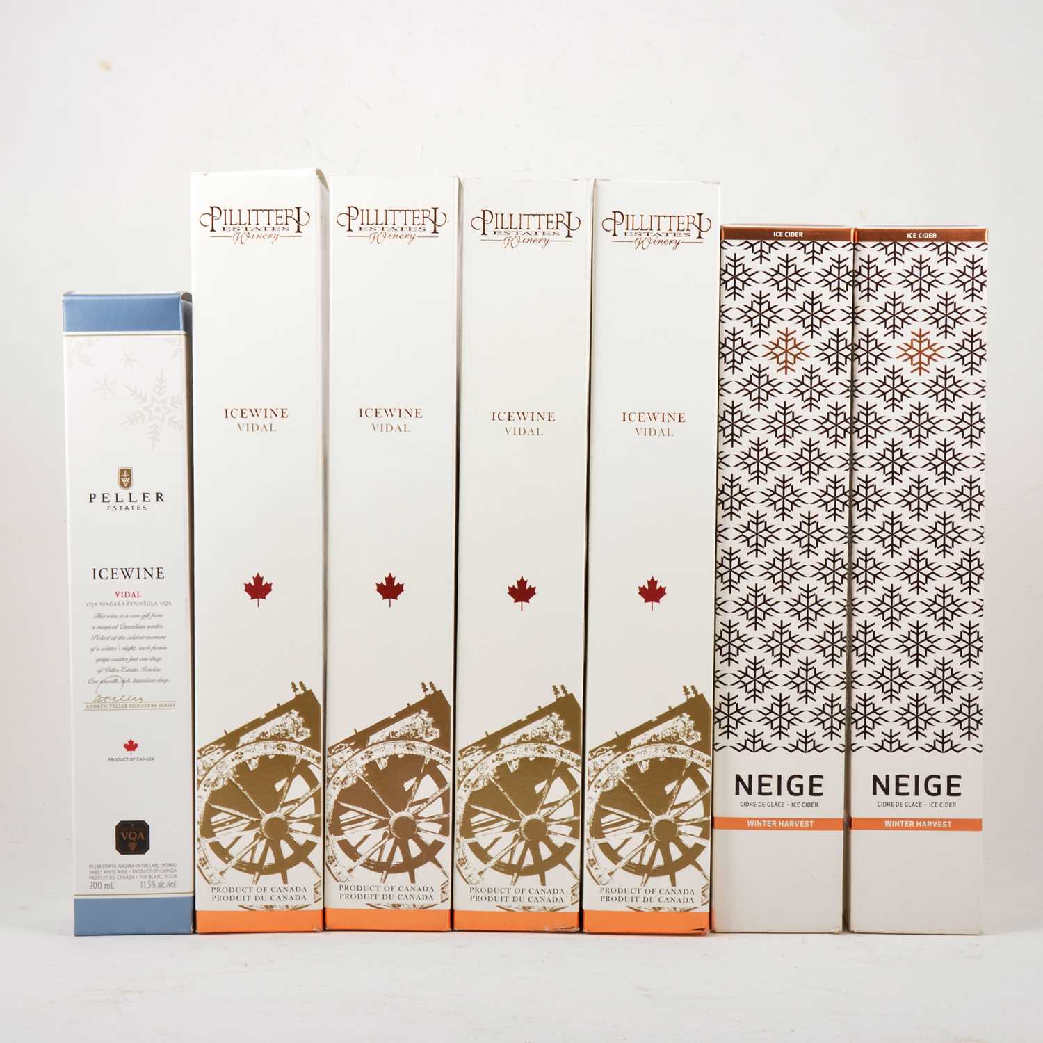 Lot 304 Seven bottles of Canadian dessert wines