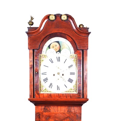 Lot 104 - 19th Century mahogany longcase clock