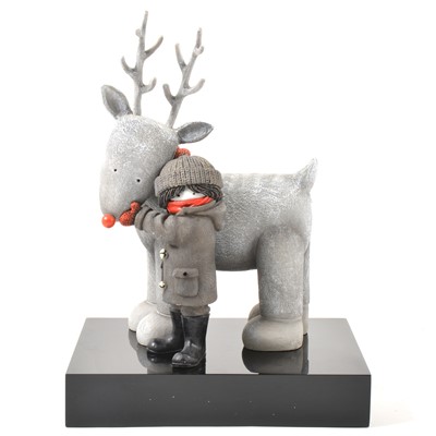 Lot 440 - Doug Hyde, 'My Best Friend', a limited edition cold cast sculpture