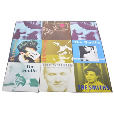 Lot 62 - The Smiths; Nine vinyl LP and 12" EP records