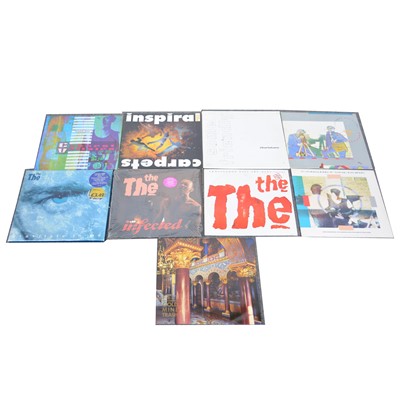 Lot 55 - Nine LP and 12" EP records; including The The - Infected, Gravitate Tome box set, Armageddon Days are Here, etc