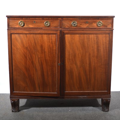 Lot 501 - George IV mahogany chiffonier.