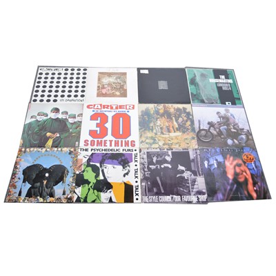 Lot 49 - Twelve LP vinyl records; including, Joy Division - Unknown Pleasures, Carter The Unstoppable Sex Machine  etc