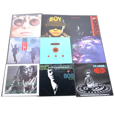 Lot 28 - Fifty-Two 12" and 10" EP and single records; including The Teardrop Explodes, Death Disco, Killing Joke