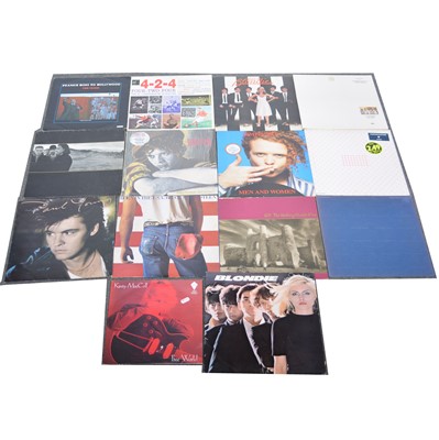 Lot 29 - Fourteen LP vinyl records; including Blondie, Paul Young etc