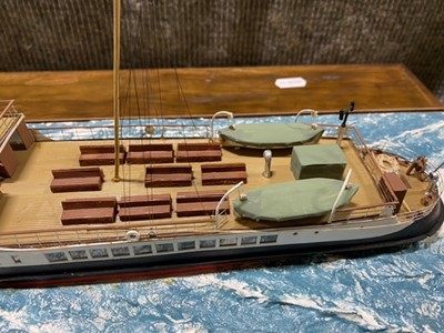 Lot 48 - Model of the SS Duchess of Hamilton Glasgow by J G Wood, circa 1990s