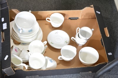 Lot 45 - Two part coffee services - Wedgwood and Royal Copenhagen