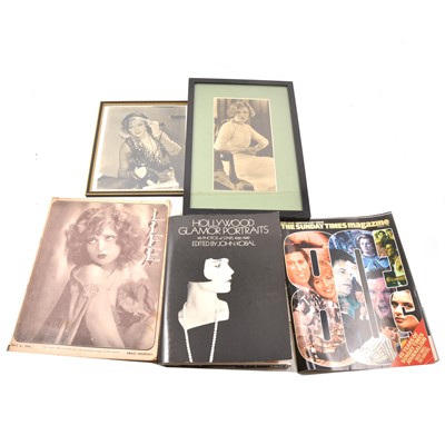 Lot 220 - A collection of publicity photographs of film stars from 1920s and 1930s