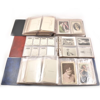 Lot 233 - Six albums of postcards / cigarette cards of film stars from the 1920s and 1930s