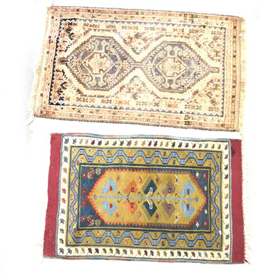 Lot 584 - Two Persian rugs