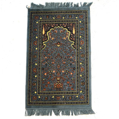 Lot 583 - Persian cotton rug and two others