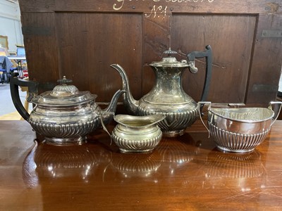 Lot 58 - Collection of silver pated wares