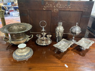 Lot 59 - Collection of silver plated ware