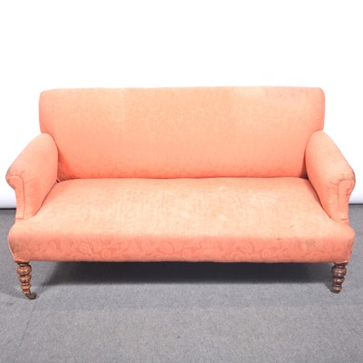 Lot 418 - Edwardian sofa