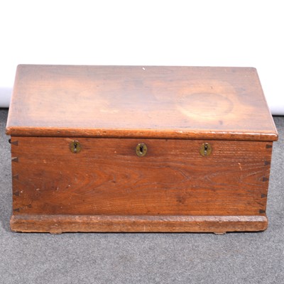 Lot 442 - Oak deed box