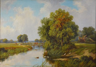 Lot 324 - Fenson, River landscape