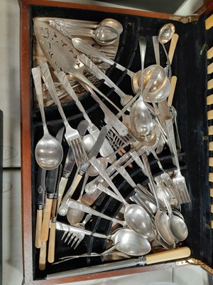 Lot 85 - Part canteens of Viners Ltd plated cutlery.