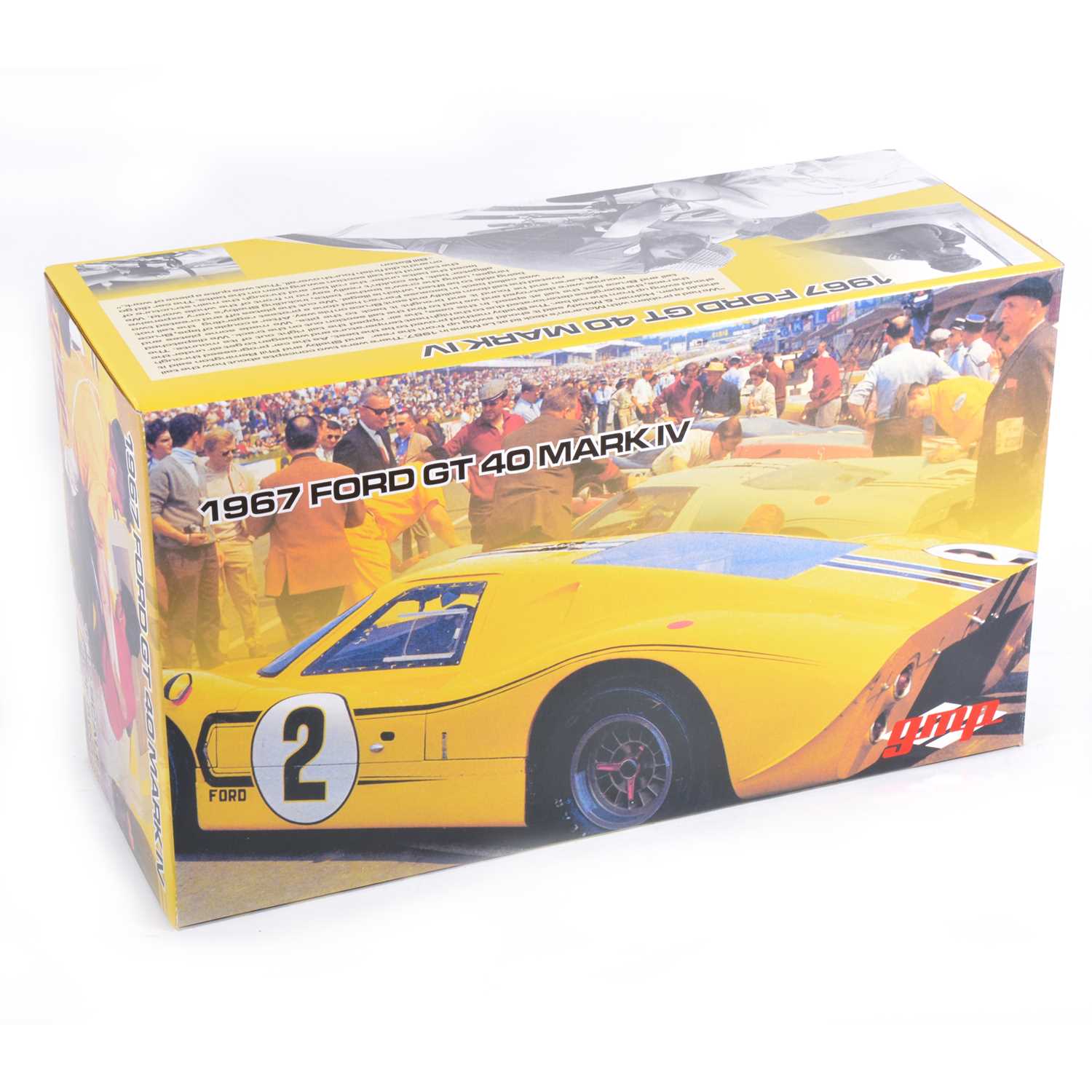 Lot 123 - GMP Real Art Replicas 1:12 scale model; Ford GT40 MkIV (1967)