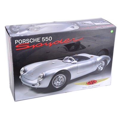 Lot 126 - GMP Real Art Replicas 1:8 scale model; Porsche 550 Spyder