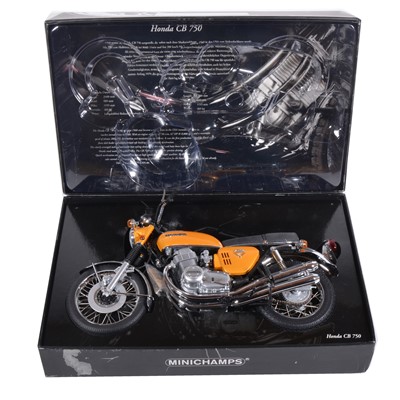 Lot 108 - Minichamps 1:6 scale model motorbike; Honda CB 750