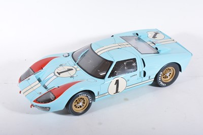 Lot 76 - Exoto 1:10 scale model: Ford GT40 MkII (1966) Le Mans - second place car