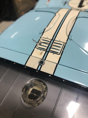 Lot 76 - Exoto 1:10 scale model: Ford GT40 MkII (1966) Le Mans - second place car