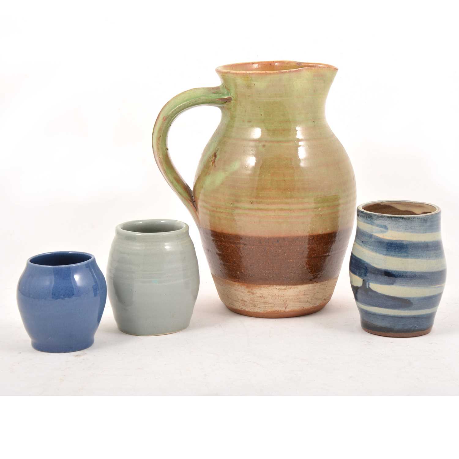 Lot 55 - Sidney Tustin for Winchcombe Pottery stoneware jug and other ware