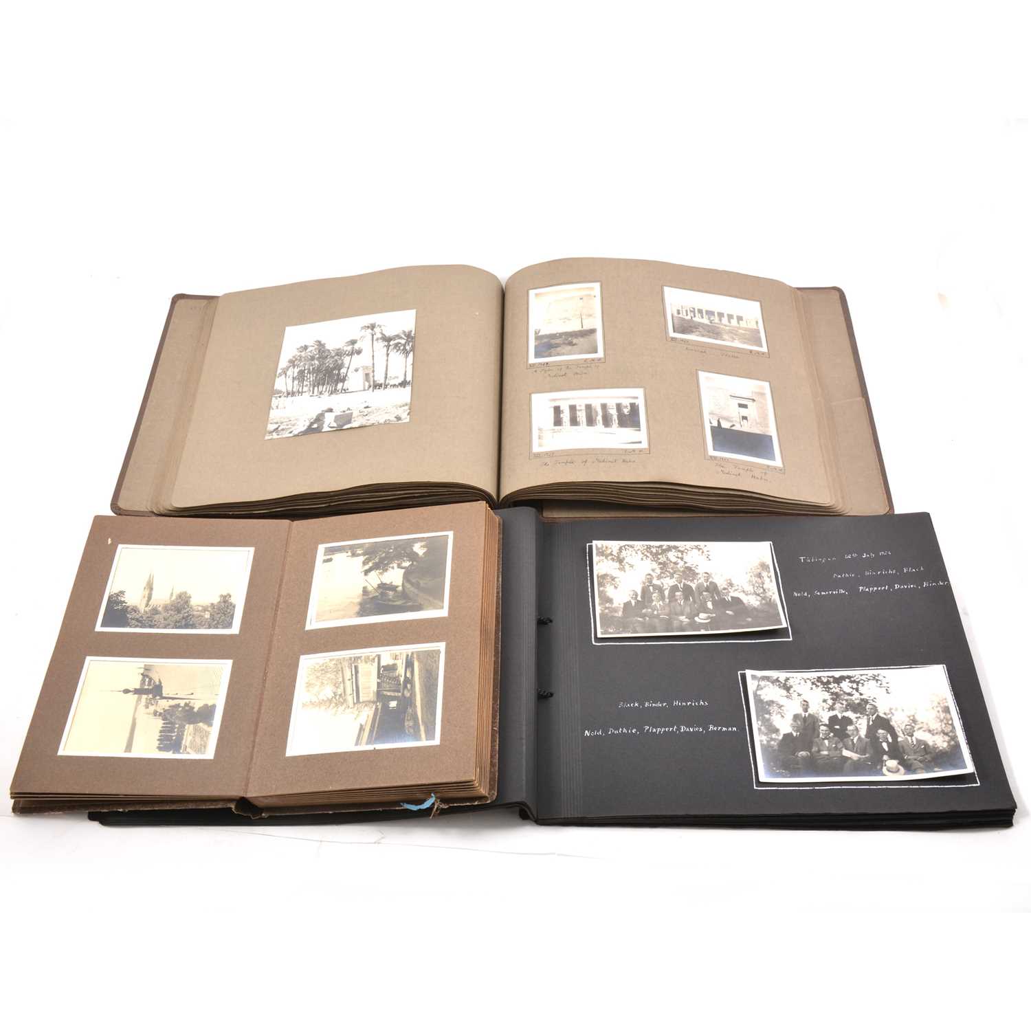 Lot 260 - A collection of early 20th century travel photographs, five albums