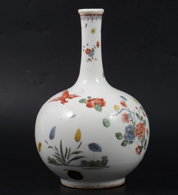 Lot 69 - Chinese polychrome bottle vase.