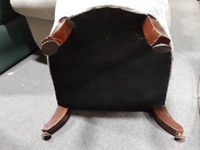 Lot 421 - Early Victorian easy chair