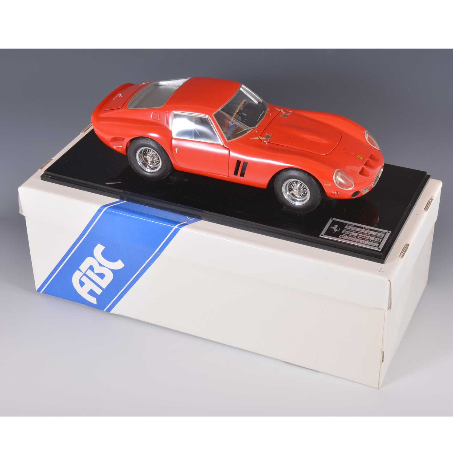 Lot 41 - ABC Modello Carlo Brianza 1:14 scale model; Ferrari 250 GTO (1962)