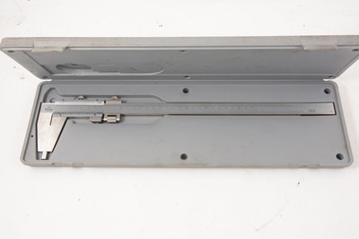 Lot 54 - Mitutoyo 12" Vernier caliper, (in orignal box) and one other