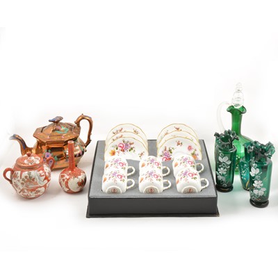 Lot 104 - Two boxes of ceramics and glass
