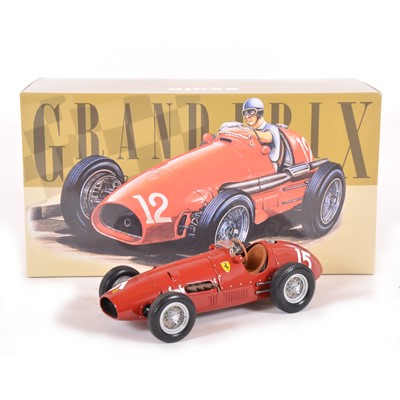 Lot 79 - Exoto 1:18 scale model; Ferrari 500 F2 (1952), long nose, no.15, boxed with outer box.