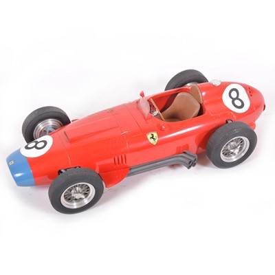 Lot 66 - Jeff Luff hand built model; a 1:12 scale model of Mike Hawthorn's Ferrari 246 GP (1957)