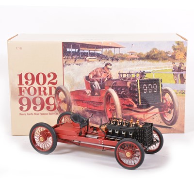 Lot 88 - Exoto 1:18 scale model; Ford 999 Speed Record Car (1902) Racing Legends series