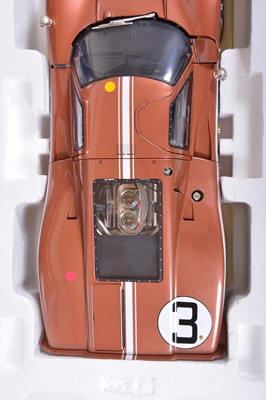 Lot 137 - GMP Real Art Replicas 1:12 scale model; Ford GT40 Mk IV (1967)