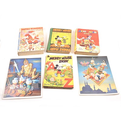 Lot 189 - Walt Disney and Mickey Mouse books.