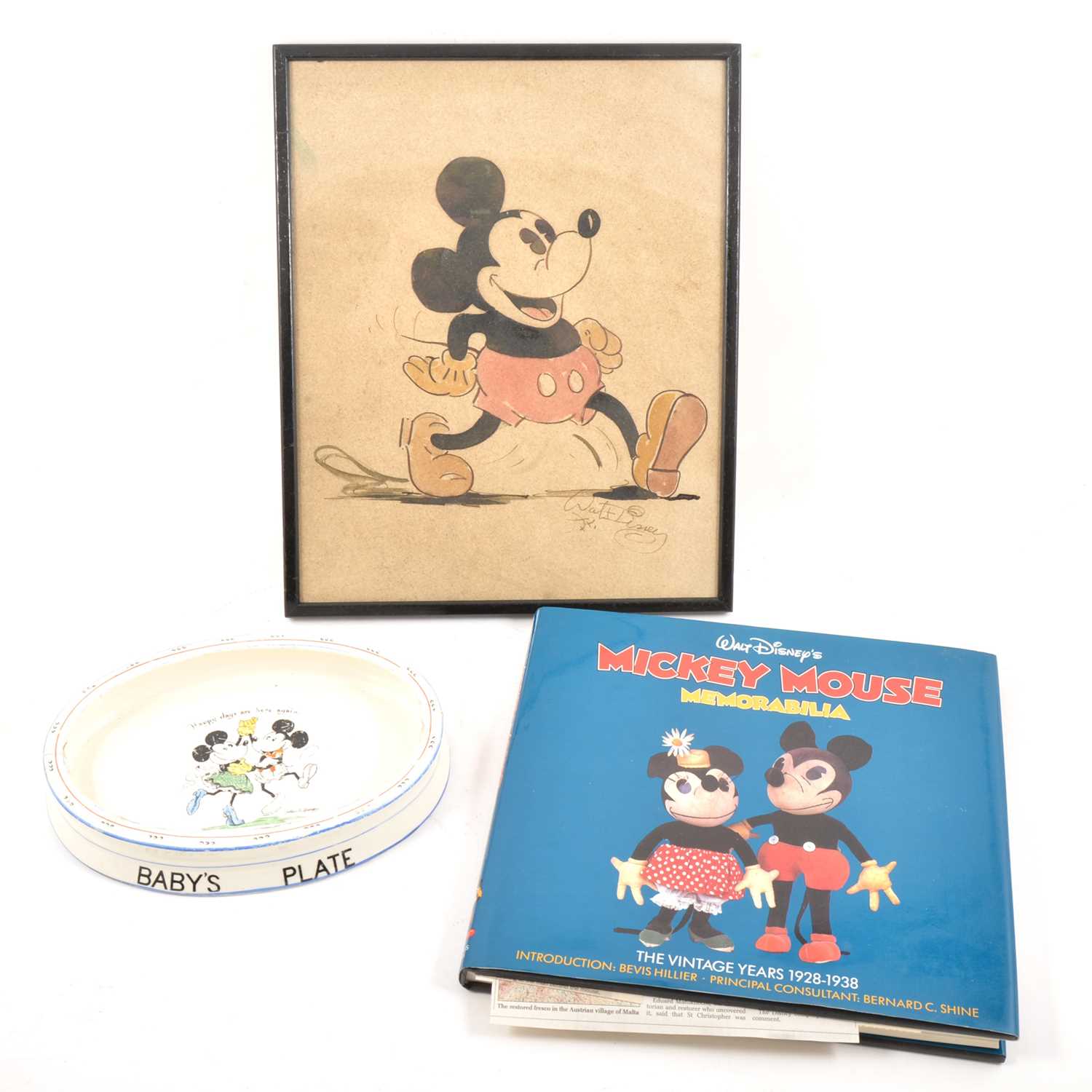 Lot 188 - Mickey Mouse collectibles