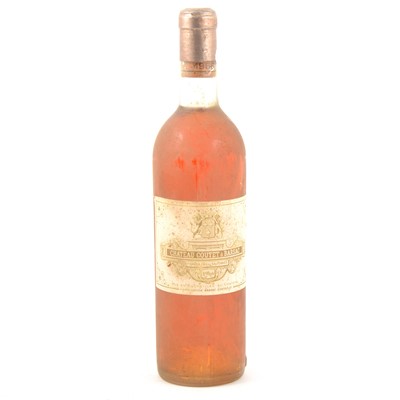 Lot 307 - Ch Coutet, Sauternes, Barsac, 1966